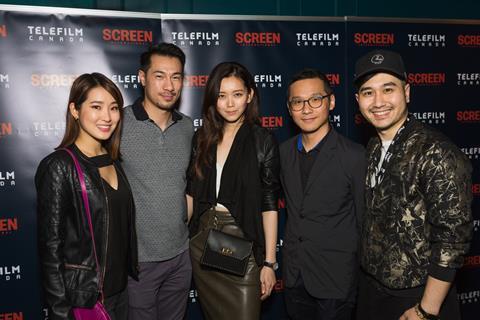 Linna Huymh, actor Owen Kwong, actor, Natalia Ng, Eobo Lau, writer, Stanley Tsang, director